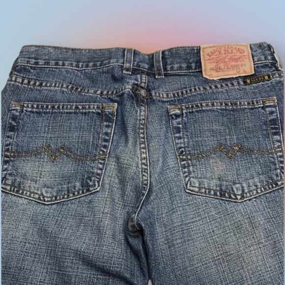 LUCKY BRAND Women’s 6 Sweeper Jeans Blue - Picture 3 of 5